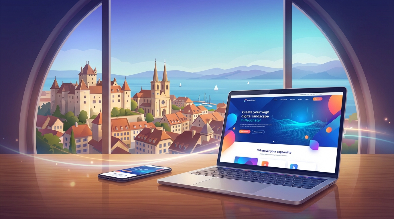 Création de site internet professionnel à Neuchâtel — Web Pulse