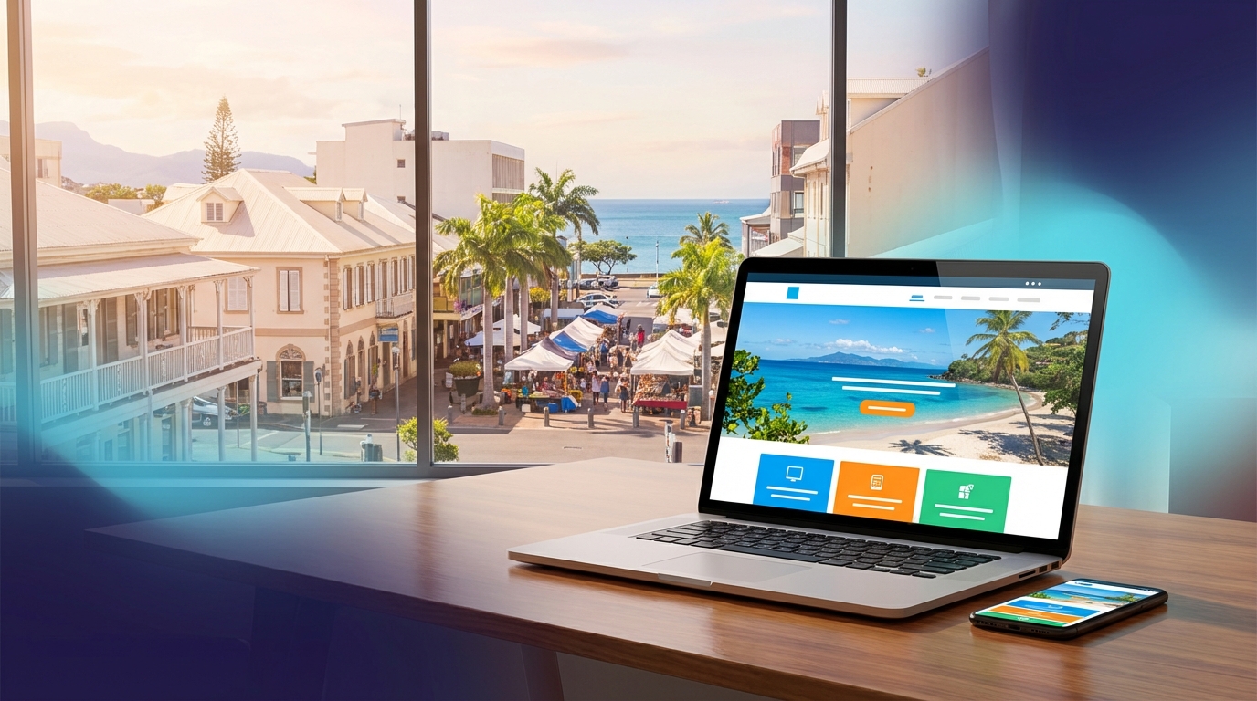 Création de site internet professionnel à Nouméa — Web Pulse