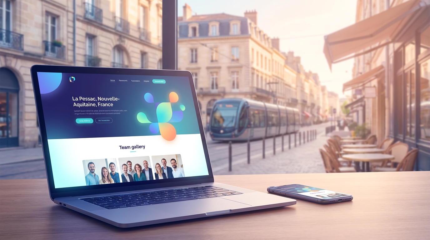 Création de site internet professionnel à Pessac — Web Pulse