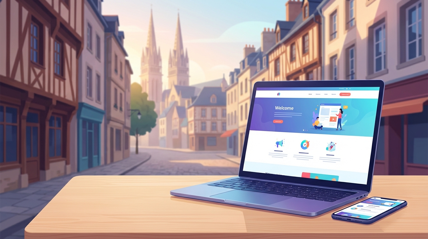 Création de site internet professionnel à Quimper — Web Pulse