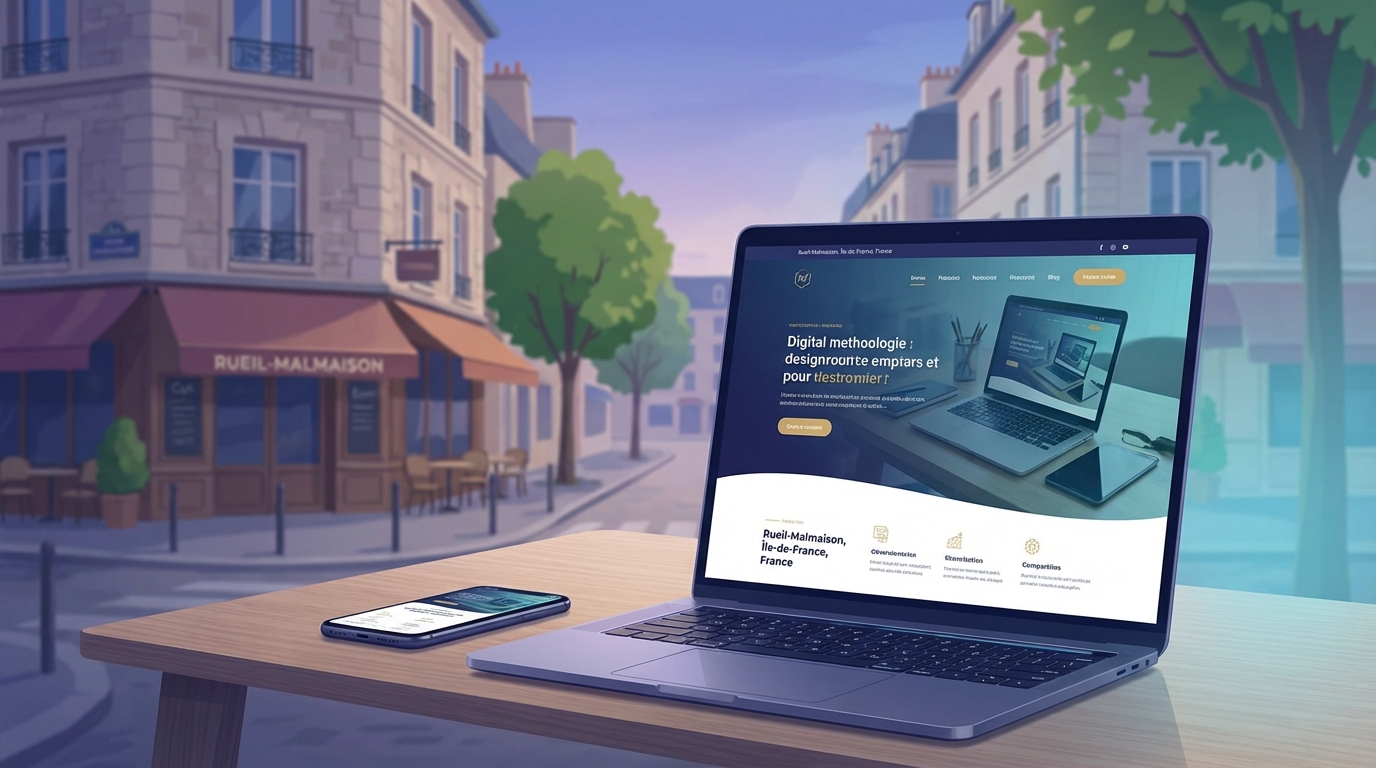 Création de site internet professionnel à Rueil-Malmaison — Web Pulse