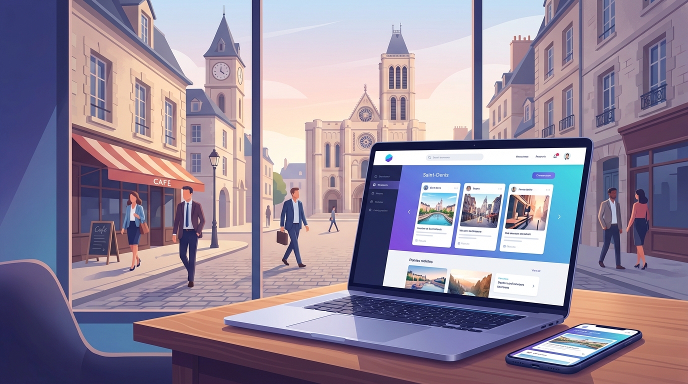 Création de site internet professionnel à Saint-Denis — Web Pulse