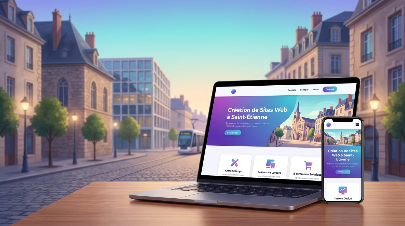 Création de site internet professionnel à Saint-Étienne — Web Pulse