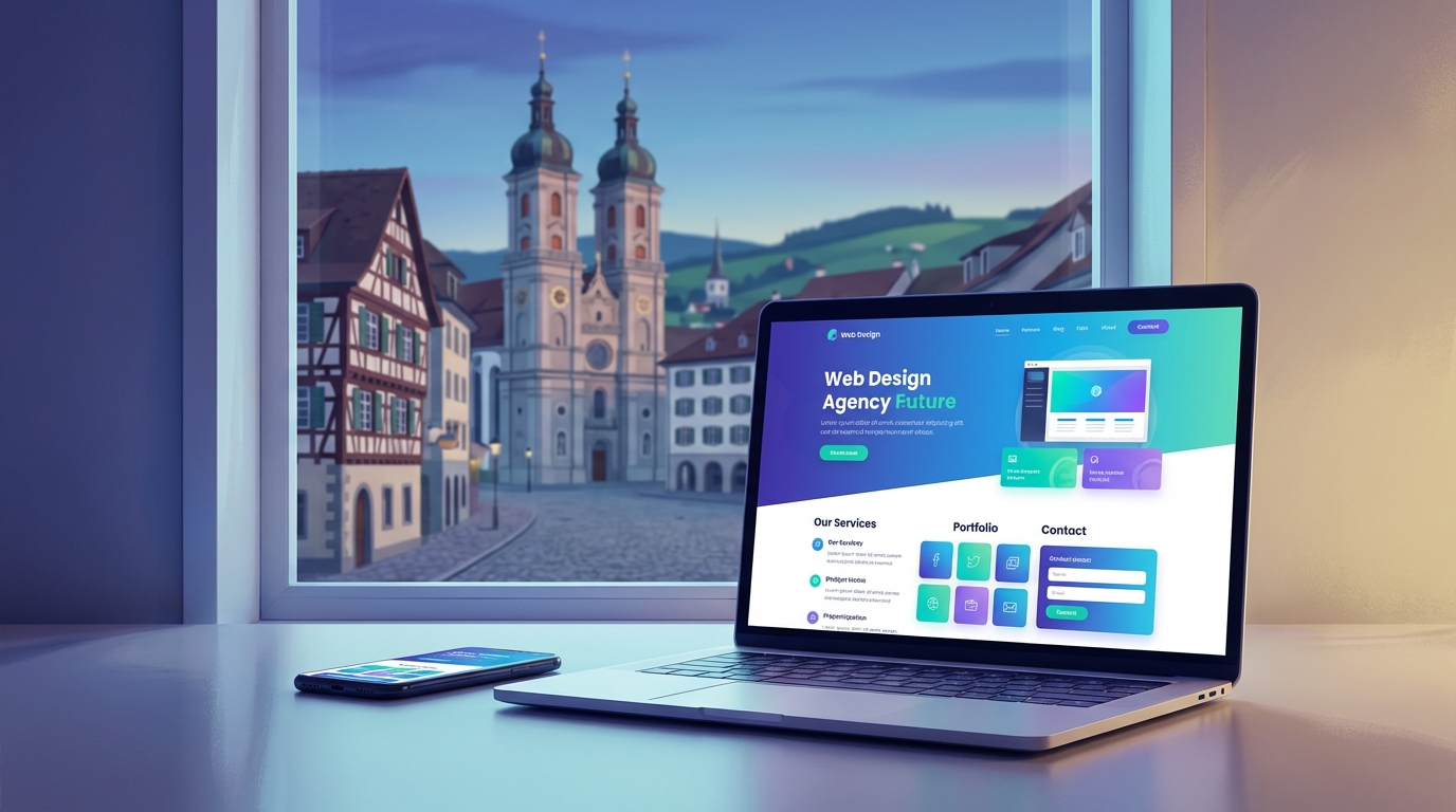Professionelle Website-Erstellung in Saint-Gall — Web Pulse
