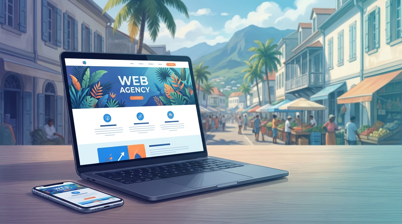 Création de site internet professionnel à Saint-Louis — Web Pulse