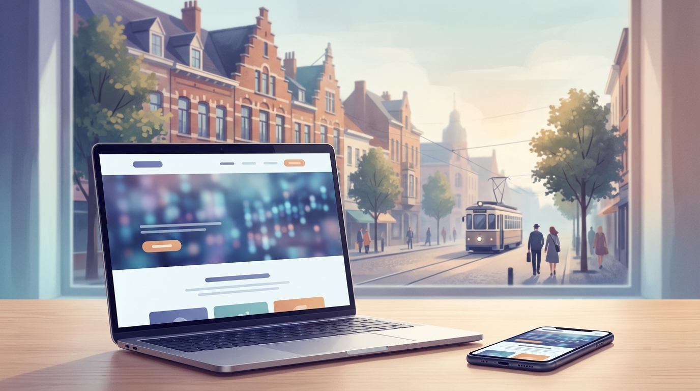 Création de site internet professionnel à Schaerbeek — Web Pulse