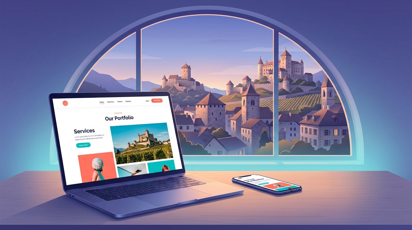 Création de site internet professionnel à Sion — Web Pulse