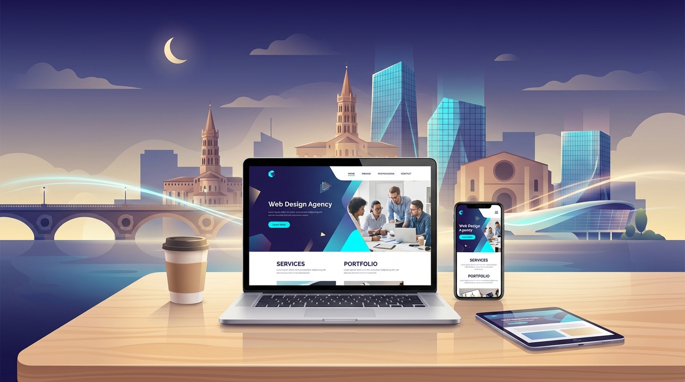 Création de site internet professionnel à Toulouse — Web Pulse