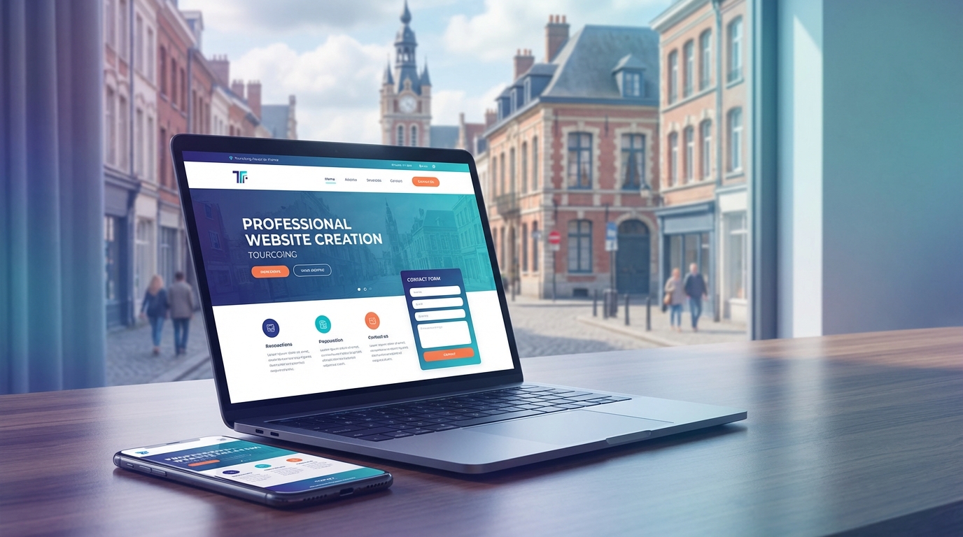 Création de site internet professionnel à Tourcoing — Web Pulse