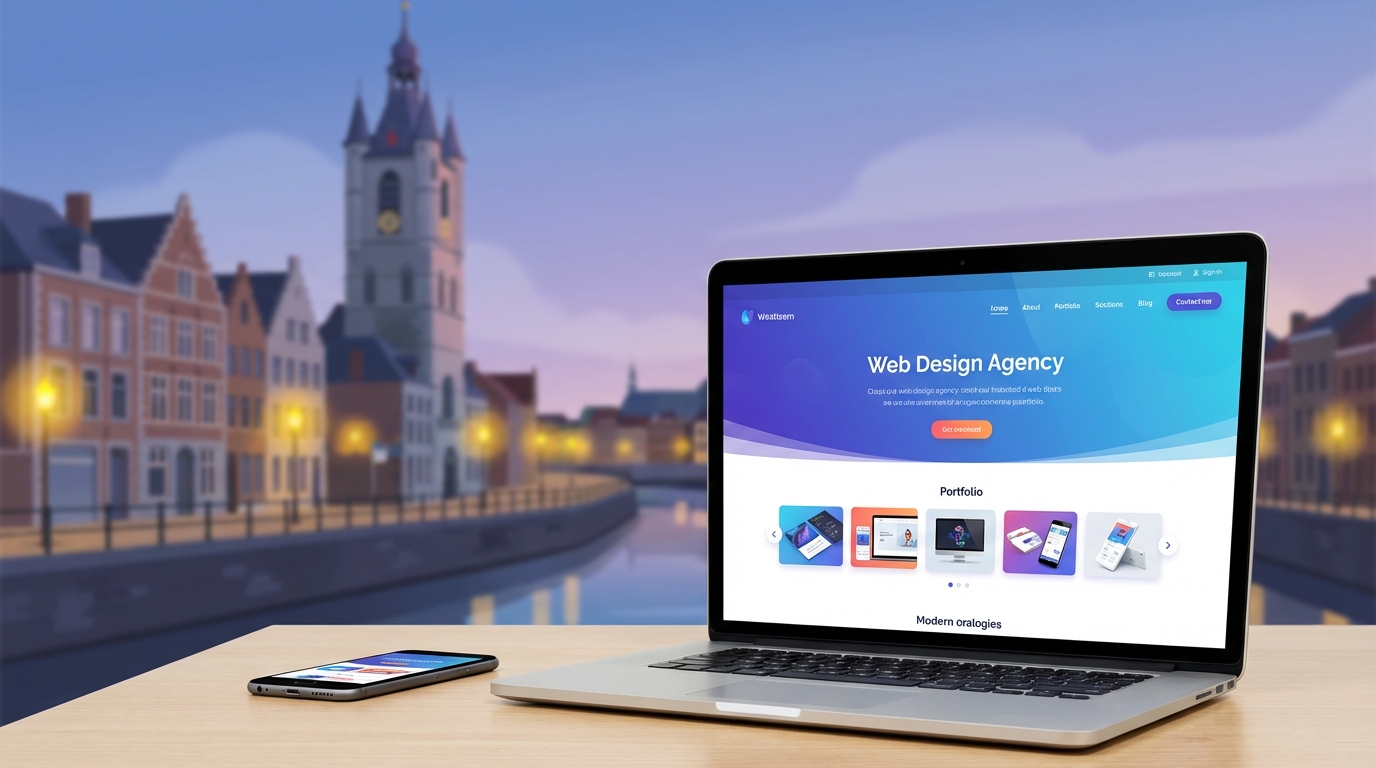 Création de site internet professionnel à Tournai — Web Pulse