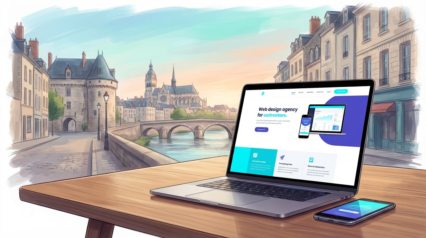 Création de site internet professionnel à Tours — Web Pulse