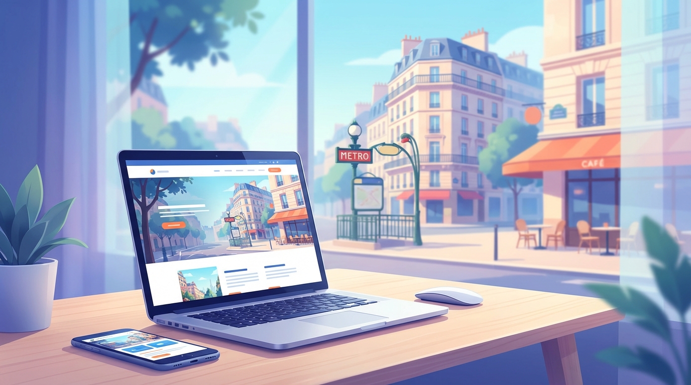 Création de site internet professionnel à Villejuif — Web Pulse