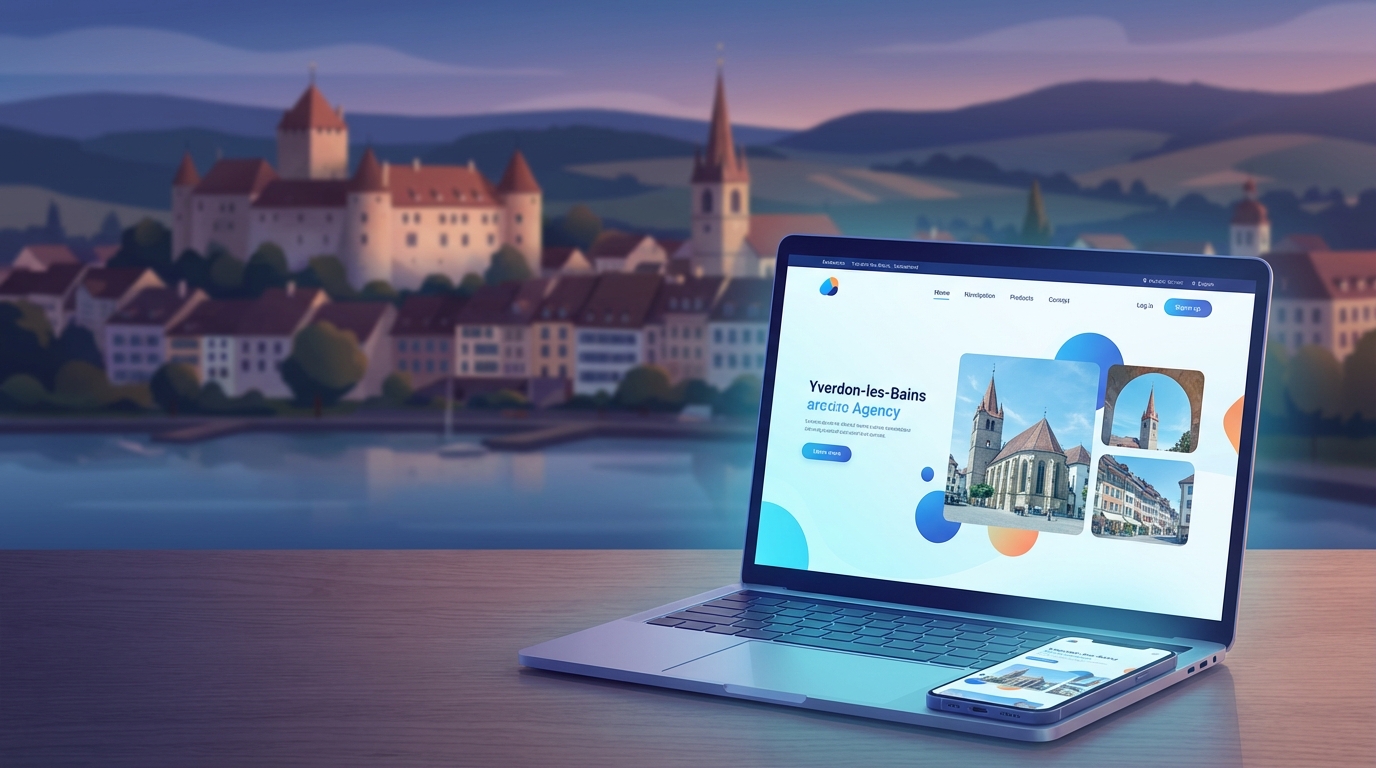 Création de site internet professionnel à Yverdon-les-Bains — Web Pulse